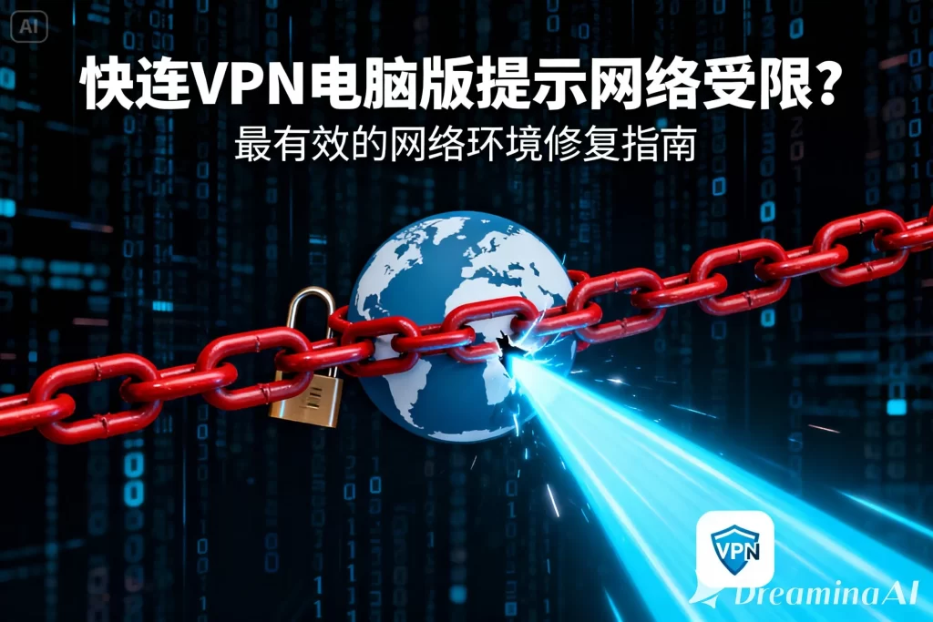快连VPN电脑版提示网络受限？最有效的网络环境修复指南